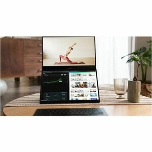 Asus ZenBook Duo UX8406 UX8406CA-PZ222W 35.6 cm (14") Touchscreen Detachable 2 in 1 Notebook - 3K - Intel Core Ultra 7 255