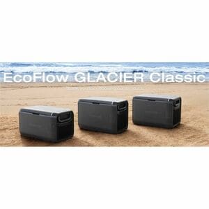 Ecoflow GLACIER Classic 55 L Outdoor Travelling Fridge/Freezer - 55 L Net Refrigerator Capacity
