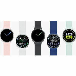 Samsung Galaxy Watch8 SM-L320 Smart Watch - Silver Case Color - White Band Color - Armor Aluminum Case Material - Wireless