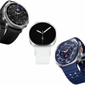 Samsung Galaxy Watch8 SM-L330 Smart Watch - 46 mm Case Height - 43.70 mm Case Width - Silver Case Color - White Band Color