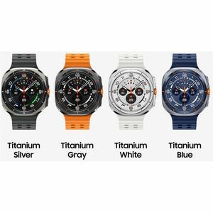 Samsung Galaxy Watch Ultra SM-L705F Smart Watch - 47.40 mm Case Height - 47.10 mm Case Width - Titanium Grey Body Color - 