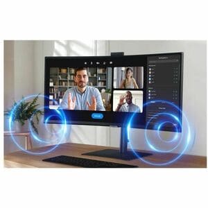 Samsung ViewFinity S6 S34C650VEE 34" Class Webcam UW-QHD Curved Screen LCD Monitor - 21:9 - Black - 34" Viewable - Vertica