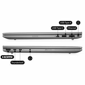 ZBook 8 G1i 14 Intel U7-255U 14in Touch WUXGA (1920x1200) RAM 32GB(2x16GB) DDR5 6400 1TB PCIe NVMe SSD Integrated Graphics