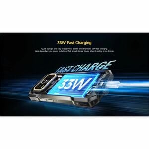 Ulefone Armor 27 256 GB Rugged Smartphone - 17.2 cm (6.8") LCD Full HD Plus 1080 x 2460 - Octa-core (Cortex A76Dual-core (