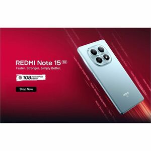 Redmi Note 15 5G 256 GB Smartphone - 17.2 cm (6.8") AMOLED Full HD Plus 2392 x 1080 - Octa-core (Cortex A78Quad-core (4 Co