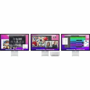 Apple Studio Display 27" Class Webcam 5K LCD Monitor - 68.6 cm (27") Viewable - 5120 x 2880 - 1 Billion Colors - 600 cd/m²