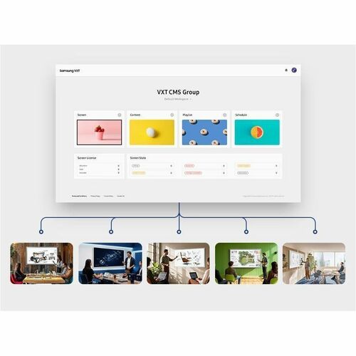 Samsung Flip WM75F 1905 mm 4K UHD LCD Collaboration Display - 3840 x 2160 - 450 cd/m² - 2160p - HDMI