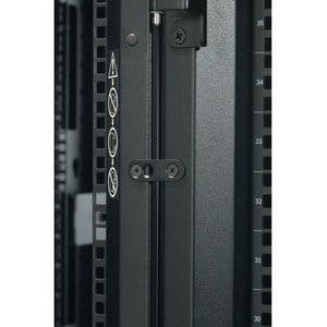 APC NetShelter SX, Server Rack Enclosure, 45U, Black, 2124H x 600W x 1200D mm [TAA] - 45U Rack Height x 19" Rack Width - B