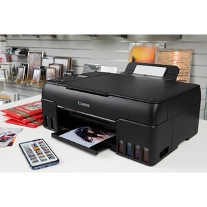 Canon PIXMA G650 Sem fios Impressora multi-funcional de jato de tinta - Cor - Copiadora/Impressora/Scanner - 4800 x 1200 d