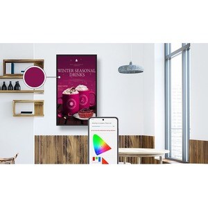 Samsung QM55B-T Digital Signage Display - 55" LCD - Vertical Alignment (VA) - Touchscreen - 24 Hours/7 Days Operation Cort