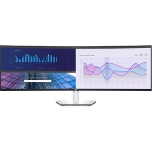 Dell UltraSharp U4924DW 49" Class Dual Quad HD (DQHD) Curved Screen LCD Monitor - 32:9 - 124.5 cm (49") Viewable - In-plan