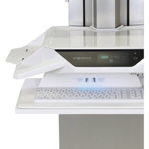 Ergotron CareFit Medical Trolley - TAA Compliant - Push/Pull Handle - 17 kg Load Capacity - 4 Casters - 127 mm Caster Size