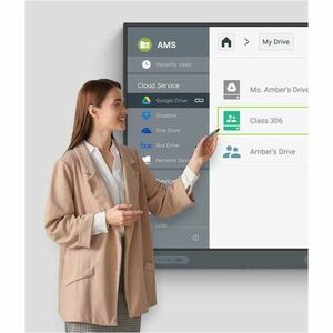 BenQ Board Master RM7504 1905 mm 4K UHD LCD Collaboration Display - ARM Cortex A73 + A53 - 8 GB - Infrarot (IrDA) - Touchs