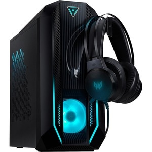 Acer Predator PO3-630 PO3-630 Gaming Desktop Computer - Intel Core i7 11th Gen i7-11700 - 16 GB - 1 TB HDD - 512 GB SSD - 
