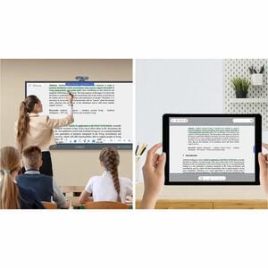 BenQ Board Pro RP8604 2184,40 mm 4K UHD LCD Collaboration Display - ARM - 8 GB - Touchscreen - 16:9 Seitenverhältnis - 384