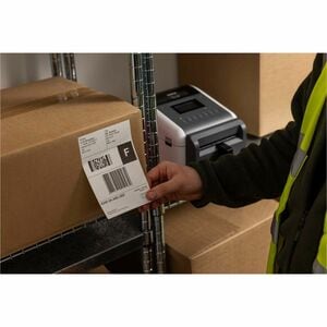 Brother TD-2350D300 Desktop, Retail, Healthcare, Warehouse Direct Thermal Printer - Monochrome - Desktop - Label Print - F
