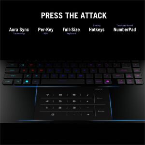 Asus ROG Strix SCAR 18 G835 G835LW-SA089W 18" Gaming Notebook - 2.5K - 240 Hz - Intel Core Ultra 9 275HX - 64 GB - 2 TB SS