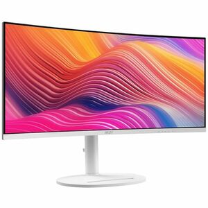 White 34 Curved 1500R VA UWQHD 120Hz 1ms USB-C 98W DP 2xHDMI USB Hub 2A1B KVM Height Adjustable Speakers 3Y