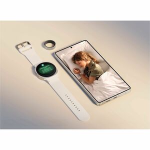 Samsung Galaxy Watch8 SM-L320 Smart Watch - Silver Body Color - Silver Case Color - Armor Aluminum Case Material - Wireles