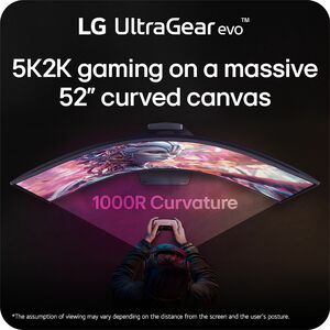 LG UltraGear 52G930B-B 52" Class 5K2K WUHD Curved Screen Gaming LCD Monitor - 21:9 - 131.1 cm (51.6") Viewable - Vertical 