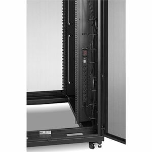 APC NetShelter SV, Server Rack Enclosure, 48U, 800W x 1200D mm, with Sides, Black - 48U Rack Height x 19" Rack Width - Bla