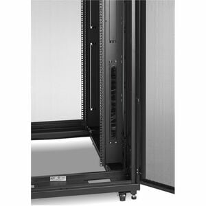 APC by Schneider Electric NetShelter SV 42U Rack Cabinet - 482.60 mm Rack Width - Black - 459.94 kg Dynamic/Rolling Weight
