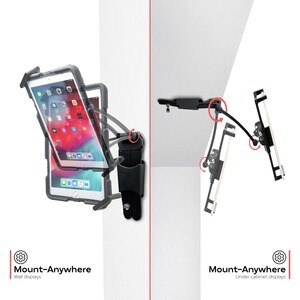 CTA Digital 2-in-1 Security Multi-Flex Tablet Stand and Wall Mount for 7-14 Inch Tablets, including iPad 10.2-inch (7th/ 8