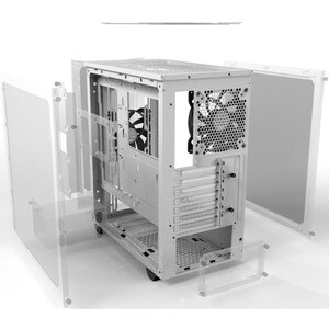 PURE BASE 500 WINDOW WHITE ATX M-ATX MINI-ITX