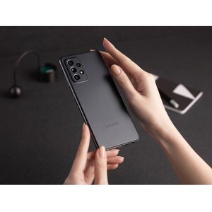 Samsung Galaxy A52 SM-A525M/DS 128 GB Smartphone - 16.5 cm (6.5") Super AMOLED Full HD Plus 1080 x 2400 - Kryo 465 GoldDua