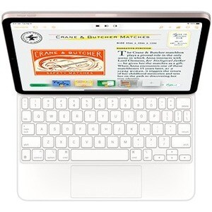 Apple iPad Air (5th Generation) A2588 平板 - 27.7 cm (10.9") - Apple M1 - 8 GB - 64 GB 存储 - 粉 - M1 八核（8 核） - 2360 x 1640 - 面