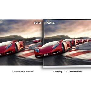 Samsung C34J791WTR 34" Class UW-QHD Curved Screen LCD Monitor - 21:9 - 86.4 cm (34") Viewable - Vertical Alignment (VA) - 