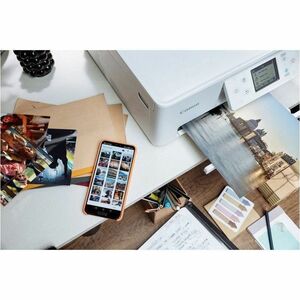 Imprimante Jet d'Encre Multifonction Canon PIXMA TS7650i Sans fil - Couleur - Blanc - Copieur/Imprimante/Scanner - Résolut