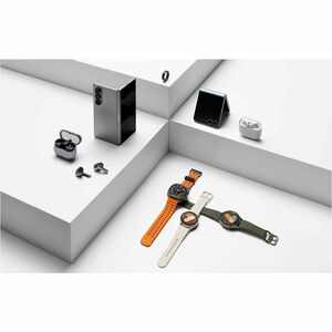 Samsung Galaxy Ring Smart Ring - Finger Wearable - Titanium Black - Accelerometer, PPG Sensor, Temperature Sensor - Sleep 