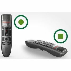 Philips SpeechMike Premium Air SMP4000 Digital Voice Recorder - [Built-in] Microphone, Speaker - Electret Condenser Microp