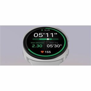 Samsung Galaxy Watch8 SM-L330 Smartwatch - 46 mm Case Height - 43,70 mm Case Width - Silber Case Color - Weiß Band Color -