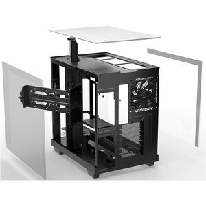 be quiet! Light Base 500 Light Base 500 Black Gaming-Computergehäuse - ATX, Micro ATX, Mini ITX Motherboard Supported - To