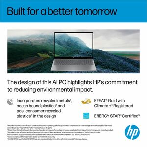 HP OmniBook 7 AI 16 Windows 11 Home 16in Intel Core Ultra 7 32GB RAM 1TB SSD WQXGA Meteor silver