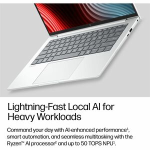 HP EliteBook 8 G2a 35.6 cm (14") Copilot+ PC Notebook - WUXGA - AMD Ryzen AI 5 Ryzen AI 400 435 - 16 GB - 512 GB SSD - Sma
