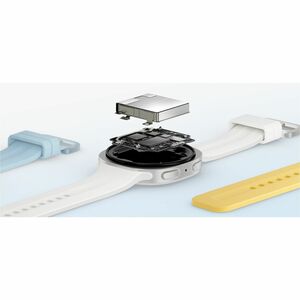 Samsung Galaxy Watch9 SM-L340 Smart Watch - 42.70 mm Case Height - 40.40 mm Case Width - Cream Body Color - Cream Band Col