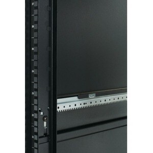 APC by Schneider Electric NetShelter 42U Enclosed Cabinet Rack Cabinet for Storage, Server - 482.60 mm Rack Width - Black 