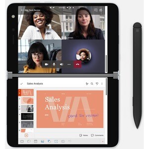 Microsoft Surface Duo 256 GB Smartphone - 20,6 cm (8,1 Zoll)AMOLED2700 x 1800 - Qualcomm Kryo 485Single-Core 2,84 GHz - 6 