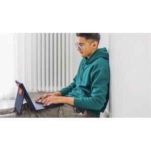 Logitech Rugged Combo 3 Touch Rugged Keyboard/Cover Case Apple iPad (7th Generation), iPad (8th Generation) Tablet - Class