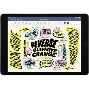 Apple iPad (9th Generation) A2602 Tablet - 10.2" - Apple A13 Bionic Hexa-core - 256 GB Storage - iPadOS 15 - Space Gray - 