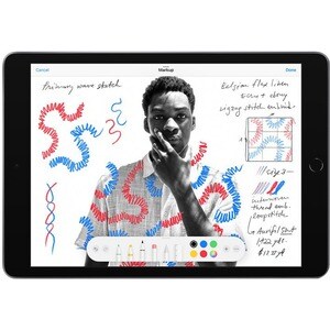 Apple iPad (9th Generation) A2602 Tablet - 10.2" - Apple A13 Bionic Hexa-core - 256 GB Storage - iPadOS 15 - Space Gray - 
