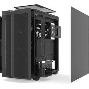 be quiet! Pure Base 500 FX Computergehäuse - ATX, Micro ATX, Mini ITX Motherboard Supported - Midi-Tower - Acrylnitril-But