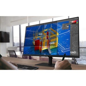 Samsung S27A800UJP 27" Class 4K UHD LCD Monitor - 16:9 - 68.6 cm (27") Viewable - In-plane Switching (IPS) Technology - LE