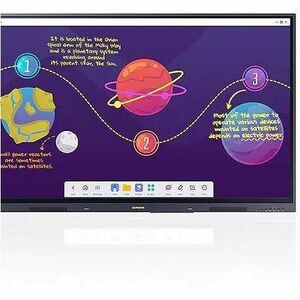 Samsung WA75D 4K UHD LCD Pantalla de colaboración - Infrarrojo (IrDA) - Pantalla Táctil - 3840 x 2160 - 400cd/m² - 1,200:1