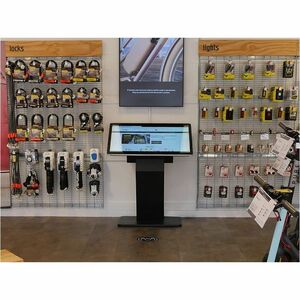 AllSee TWP43B 43" LCD Digital Signage Kiosk - 24 Hours/7 Days Operation - In-plane Switching (IPS) Technology - Touchscree