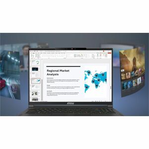 MSI Stealth A16 AI+ Stealth A16 AI+ A3XWIG-076US 16" Copilot+ PC Gaming Notebook - QHD+ - 240 Hz - AMD Ryzen AI 9 HX 370 -