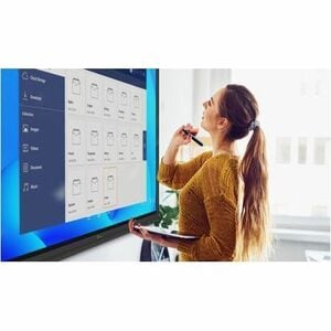 Optoma Creative Touch 3863RK Collaboration Display - 86" LCD Cortex A72 + A53 - 8 GB - Infrared (IrDA) - Touchscreen - 384